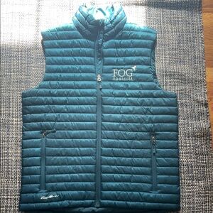 Eddie Bauer Blue Quilted Vest